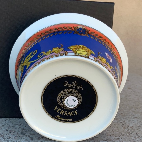 ✨HP🎉6 Versace Primavera Fruit Cups NIB🌟 - Picture 6 of 8